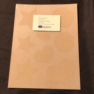 Creative memories template